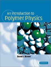Cover of: An Introduction to Polymer Physics