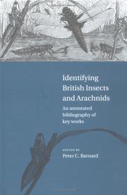 Identifying British Insects and Arachnids by Peter C. Barnard
