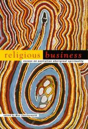 Cover of: Religious Business: Essays on Australian Aboriginal Spirituality