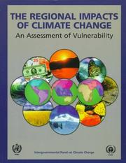 Cover of: The regional impacts of climate change: an assessment of vulnerability