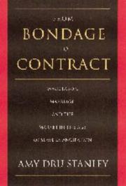Cover of: From bondage to contract: wage labor, marriage, and the market in the age of slave emancipation