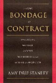 Cover of: From bondage to contract by Amy Dru Stanley