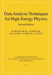 Cover of: Data analysis techniques for high-energy physics. | 