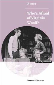 Cover of: Albee: Who's afraid of Virginia Woolf?