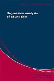 Cover of: Regression analysis of count data by Adrian Colin Cameron