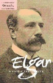 Cover of: Elgar, Enigma variations by Julian Rushton