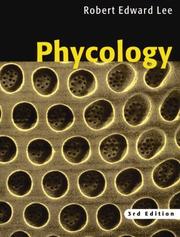 Cover of: Phycology by Robert Edward Lee