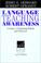 Cover of: Language teaching awareness