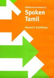 Cover of: A reference grammar of spoken Tamil