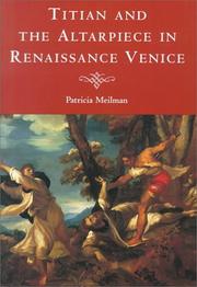 Cover of: Titian and the altarpiece in Renaissance Venice