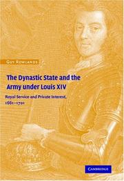 The dynastic state and the army under Louis XIV