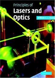 Cover of: Principles of Lasers and Optics