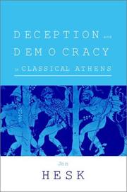 Cover of: Deception and Democracy in Classical Athens by Jon Hesk