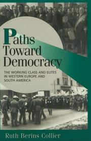 Cover of: Paths toward Democracy | Ruth Berins Collier