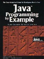 Cover of: Java programming by example