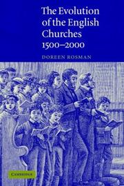 Cover of: The Evolution of the English Churches, 15002000 | Doreen Rosman