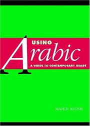 Cover of: Using Arabic by Mahdi Alosh