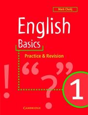 Cover of: English Basics 1 by Mark Cholij