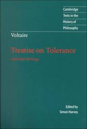 Treatise on tolerance by Voltaire