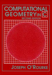 Cover of: Computational geometry in C