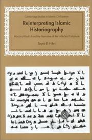 Cover of: Reinterpreting Islamic Historiography by Tayeb El-Hibri