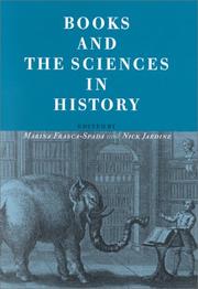 Cover of: Books and the Sciences in History