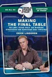 Cover of: World poker tour by Erick Lindgren