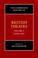Cover of: The Cambridge history of British theatre.