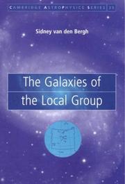 Cover of: The galaxies of the Local Group by Sidney Van den Bergh