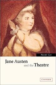 Cover of: Jane Austen and the theatre