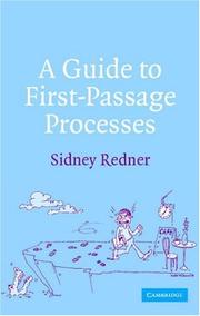 A Guide to First-Passage Processes by Sidney Redner