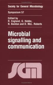 Cover of: Microbial Signalling and Communication | 