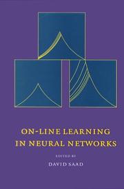 Cover of: On-Line Learning in Neural Networks by David Saad
