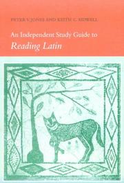 Cover of: An independent study guide to reading Latin