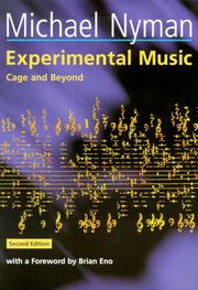Experimental music by Michael Nyman, Michael Nyman