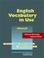 Cover of: English Vocabulary in Use Advanced