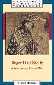 Cover of: Roger II of Sicily by Hubert Houben