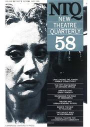 Cover of: New Theatre Quarterly 58 (New Theatre Quarterly)