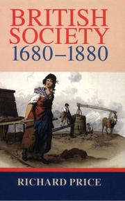 Cover of: British society, 1680-1880: dynamism, containment, and change