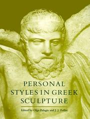 Cover of: Personal Styles in Greek Sculpture by J.J. Pollitt