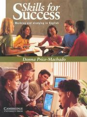 Cover of: Skills for success by Donna Price-Machado