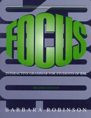 Cover of: Focus by Barbara Robinson