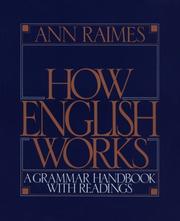 Cover of: How English Works by Ann Raimes, Ann Raimes
