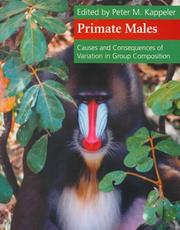 Cover of: Primate Males by Peter M. Kappeler