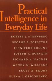 Cover of: Practical intelligence in everyday life