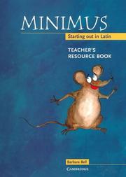 Cover of: Minimus Teacher's Resource Book: Starting out in Latin (Cambridge Latin Texts)