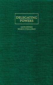 Delegating powers by David Epstein, Thrainn Eggertsson