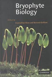 Cover of: Bryophyte Biology by 
