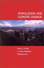 Cover of: Population and Climate Change