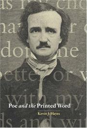 Cover of: Poe and the printed word